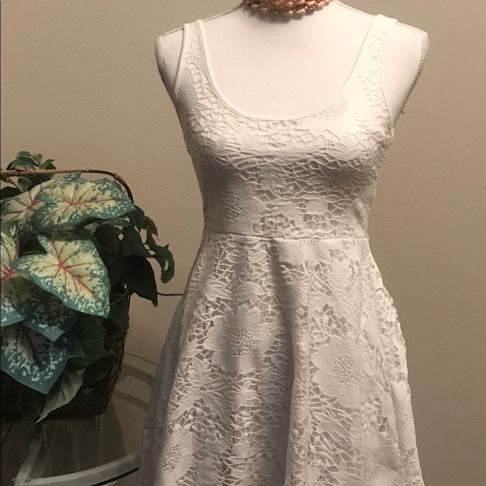 Aeropostale Lace Skater Dress